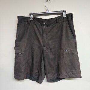 Lyle & Scott black shorts men's size 36 cargo casual